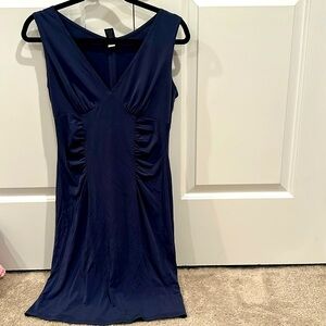 Navy blue dress